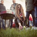 16.05.2016 Kielce. Studenci rozpoczęli Juwenalia. Wielkie grillowanie w Miasteczku UJK. / Jarosław Kubalski / Radio Kielce