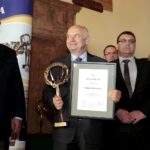 18.05.2016 Kielce. Wręczenie statuetek Novator dla gminy Morawica. / Jarosław Kubalski / Radio Kielce