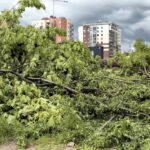 18.05.2016 Kielce. Ulica Szkolna. Rozpoczął się remont ulicy. / Jarosław Kubalski / Radio Kielce