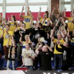 18.05.2016 Kielce. Mecz Vive Tauron II - Żagiew Dzierżoniów. Kibice Vive. / Jarosław Kubalski / Radio Kielce
