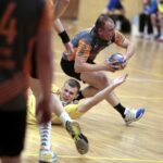 18.05.2016 Kielce. Mecz Vive Tauron II - Żagiew Dzierżoniów. / Jarosław Kubalski / Radio Kielce