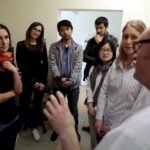 20.05.2016 Kielce. ŚCO. Wizyta onkologów ze Szwecji. / Jarosław Kubalski / Radio Kielce