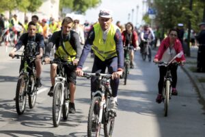 21.05.2016 Kielce. Majówka rowerowa. / Jarosław Kubalski / Radio Kielce