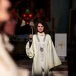 21.05.2016 Święty Krzyż. Międzynarodowy festiwal Anima Mundi. Misterium "Ordo Virtutum" Hildegardy z Bingen w wykonaniu zespołu Flores Rosarum. / Jarosław Kubalski / Radio Kielce