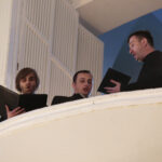 21.05.2016 Święty Krzyż. Międzynarodowy festiwal Anima Mundi. Misterium "Ordo Virtutum" Hildegardy z Bingen w wykonaniu zespołu Flores Rosarum. / Jarosław Kubalski / Radio Kielce