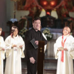 21.05.2016 Święty Krzyż. Międzynarodowy festiwal Anima Mundi. Misterium "Ordo Virtutum" Hildegardy z Bingen w wykonaniu zespołu Flores Rosarum. / Jarosław Kubalski / Radio Kielce