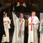 21.05.2016 Święty Krzyż. Międzynarodowy festiwal Anima Mundi. Misterium "Ordo Virtutum" Hildegardy z Bingen w wykonaniu zespołu Flores Rosarum. / Jarosław Kubalski / Radio Kielce