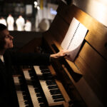 21.05.2016 Święty Krzyż. Międzynarodowy festiwal Anima Mundi. Misterium "Ordo Virtutum" Hildegardy z Bingen w wykonaniu zespołu Flores Rosarum. / Jarosław Kubalski / Radio Kielce