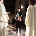 21.05.2016 Święty Krzyż. Międzynarodowy festiwal Anima Mundi. Misterium "Ordo Virtutum" Hildegardy z Bingen w wykonaniu zespołu Flores Rosarum. / Jarosław Kubalski / Radio Kielce