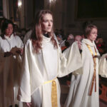 21.05.2016 Święty Krzyż. Międzynarodowy festiwal Anima Mundi. Misterium "Ordo Virtutum" Hildegardy z Bingen w wykonaniu zespołu Flores Rosarum. / Jarosław Kubalski / Radio Kielce