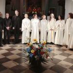 21.05.2016 Święty Krzyż. Międzynarodowy festiwal Anima Mundi. Misterium "Ordo Virtutum" Hildegardy z Bingen w wykonaniu zespołu Flores Rosarum. / Jarosław Kubalski / Radio Kielce