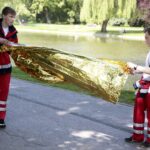 21.05.2016 Kielce. XXIV Okręgowe Mistrzostwa Pierwszej Pomocy PCK. / Jarosław Kubalski / Radio Kielce