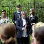 22.05.2016 Kielce. Uroczystości na cmentarzu żydowskim pod pomnikiem zastrzelonych przez Niemców 45 żydowskich dzieci. / Jarosław Kubalski / Radio Kielce