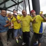 27.05.2016 Kolonia. Niemcy. Kibice na Lanxess Arena przed meczami o trzecie , drugie i pierwsze miejsce. / Jarosław Kubalski / Radio Kielce