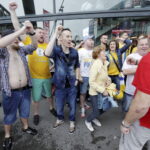 27.05.2016 Kolonia. Niemcy. Kibice na Lanxess Arena przed meczami o trzecie , drugie i pierwsze miejsce. / Jarosław Kubalski / Radio Kielce