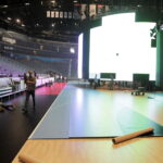 27.05.2016 Koloia. Niemcy. Hala Lanxess Arena przed finałami Ligii Mistrzów. Przygotowania. / Jarosław Kubalski / Radio Kielce