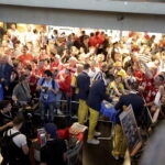 27.05.2016 Kolonia. Niemcy. Kibice na Lanxess Arena przed meczami o trzecie , drugie i pierwsze miejsce. / Jarosław Kubalski / Radio Kielce