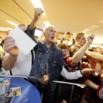 27.05.2016 Kolonia. Niemcy. Kibice na Lanxess Arena przed meczami o trzecie , drugie i pierwsze miejsce. / Jarosław Kubalski / Radio Kielce