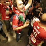 27.05.2016 Kolonia. Niemcy. Kibice na Lanxess Arena przed meczami o trzecie , drugie i pierwsze miejsce. / Jarosław Kubalski / Radio Kielce