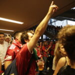 27.05.2016 Kolonia. Niemcy. Kibice na Lanxess Arena przed meczami o trzecie , drugie i pierwsze miejsce. / Jarosław Kubalski / Radio Kielce