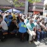 28.05.2016. Piknikowa atmosfera przed meczem i kolejka po bilety na Final Four 2017 / Jarosław Kubalski / Radio Kielce