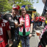 28.05.2016. Piknikowa atmosfera przed meczem i kolejka po bilety na Final Four 2017 / Jarosław Kubalski / Radio Kielce