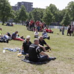 28.05.2016. Piknikowa atmosfera przed meczem i kolejka po bilety na Final Four 2017 / Jarosław Kubalski / Radio Kielce