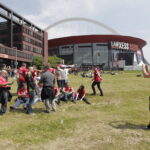 28.05.2016. Piknikowa atmosfera przed meczem i kolejka po bilety na Final Four 2017 / Jarosław Kubalski / Radio Kielce