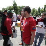 28.05.2016. Piknikowa atmosfera przed meczem i kolejka po bilety na Final Four 2017 / Jarosław Kubalski / Radio Kielce