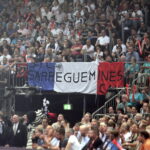 28.05.2016. Półfinał Ligi Mistrzów: Vive Tauron Kielce - PSG. Pierwsza połowa meczu / Jarosław Kubalski / Radio Kielce