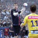 28.05.2016. Półfinał Ligi Mistrzów: Vive Tauron Kielce - PSG. Pierwsza połowa meczu / Jarosław Kubalski / Radio Kielce