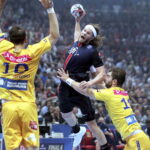 28.05.2016. Półfinał Ligi Mistrzów: Vive Tauron Kielce - PSG. Pierwsza połowa meczu / Jarosław Kubalski / Radio Kielce