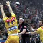 28.05.2016. Półfinał Ligi Mistrzów: Vive Tauron Kielce - PSG. Pierwsza połowa meczu / Jarosław Kubalski / Radio Kielce