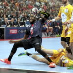 28.05.2016. Półfinał Ligi Mistrzów: Vive Tauron Kielce - PSG. Pierwsza połowa meczu / Jarosław Kubalski / Radio Kielce