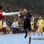 28.05.2016. Półfinał Ligi Mistrzów: Vive Tauron Kielce - PSG. Pierwsza połowa meczu / Jarosław Kubalski / Radio Kielce