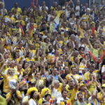 28.05.2016. Półfinał Ligi Mistrzów: Vive Tauron Kielce - PSG. Pierwsza połowa meczu / Jarosław Kubalski / Radio Kielce