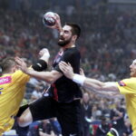 28.05.2016. Półfinał Ligi Mistrzów: Vive Tauron Kielce - PSG. Pierwsza połowa meczu / Jarosław Kubalski / Radio Kielce