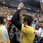 28.05.2016. Półfinał Ligi Mistrzów: Vive Tauron Kielce - PSG. Druga połowa / Jarosław Kubalski / Radio Kielce