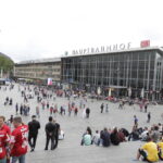 29.05.2016 Kolonia. Kibice przemaszerowali spod katedry do hali Lanxess Arena. / Jarosław Kubalski / Radio Kielce