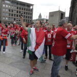 29.05.2016 Kolonia. Kibice przemaszerowali spod katedry do hali Lanxess Arena. / Jarosław Kubalski / Radio Kielce