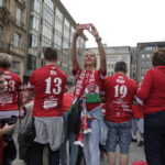 29.05.2016 Kolonia. Kibice przemaszerowali spod katedry do hali Lanxess Arena. / Jarosław Kubalski / Radio Kielce