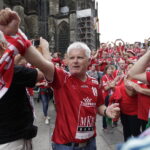 29.05.2016 Kolonia. Kibice przemaszerowali spod katedry do hali Lanxess Arena. / Jarosław Kubalski / Radio Kielce