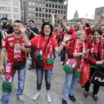 29.05.2016 Kolonia. Kibice przemaszerowali spod katedry do hali Lanxess Arena. / Jarosław Kubalski / Radio Kielce