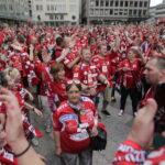 29.05.2016 Kolonia. Kibice przemaszerowali spod katedry do hali Lanxess Arena. / Jarosław Kubalski / Radio Kielce