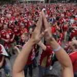 29.05.2016 Kolonia. Kibice przemaszerowali spod katedry do hali Lanxess Arena. / Jarosław Kubalski / Radio Kielce