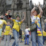 29.05.2016 Kolonia. Kibice przemaszerowali spod katedry do hali Lanxess Arena. / Jarosław Kubalski / Radio Kielce