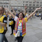 29.05.2016 Kolonia. Kibice przemaszerowali spod katedry do hali Lanxess Arena. / Jarosław Kubalski / Radio Kielce