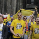 29.05.2016 Kolonia. Kibice przemaszerowali spod katedry do hali Lanxess Arena. / Jarosław Kubalski / Radio Kielce