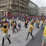 29.05.2016 Kolonia. Kibice przemaszerowali spod katedry do hali Lanxess Arena. / Jarosław Kubalski / Radio Kielce