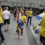 29.05.2016 Kolonia. Kibice przemaszerowali spod katedry do hali Lanxess Arena. / Jarosław Kubalski / Radio Kielce